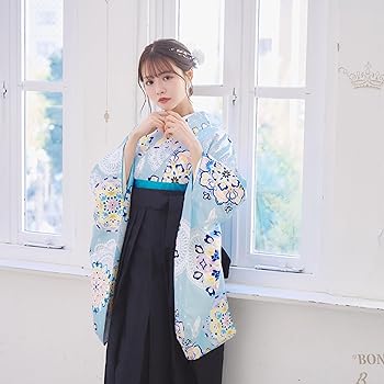 小学生、大学生卒業袴セット KYOETSU 袴 卒業式 小学校 女の子 袴4点セット 華やか AD
